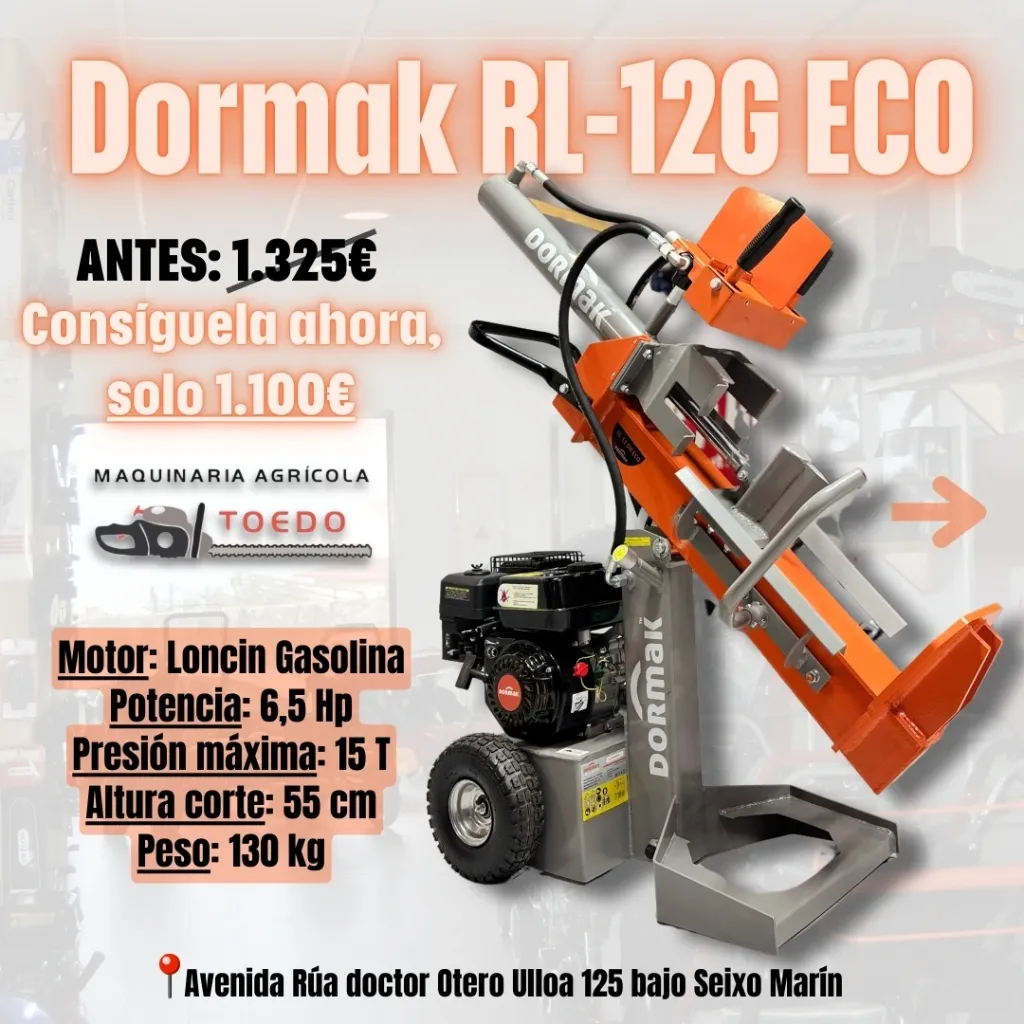 Astilladora Dormak RL-12G ECO.webp